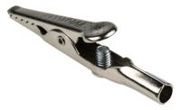 bu-60s Mueller Electric Crocodile Clip 4 mm Connection, Nickel-Plated Steel Contact, 10A