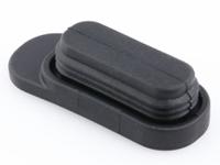 2204230008 Molex Weather Cap for use with Squba 1.8 Sealed Single Row Receptacle Assemblies, Squba 3.6 Sealed Single Row