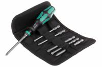 05059298001 Wera Hexagon; Phillips; Pozidriv; Slotted; Torx Interchangeable Screwdriver Set, 7-Piece