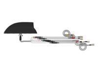 l000423-12 TE Connectivity L000423-12 Shark Fin Multi-Band Antenna with SMA Connector, 4G, 4G (LTE), 5G (LTE), Bluetooth (BLE),