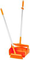 56657 Vikan Orange Dustpan & Brush for Cleaning with brush included