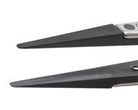 2acfrsa1 ideal-tek 130 mm, Flat; Rounded, ESD Tweezers