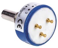 357b2503mab251s22 Vishay 357 50kΩ Rotary Potentiometer 1-Gang Panel Mount, 357B2503MAB251S22