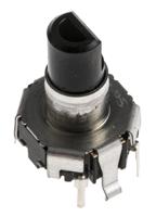 ec12d1524403 Alps Alpine 15 Pulse Incremental Mechanical Rotary Encoder with a 5.975 mm Flat Shaft (Not Indexed), Through Hole
