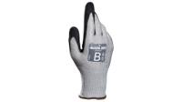 3458000-7 Mapa Black, Grey High Density Polyethylene Nitrile Work Gloves, Size 7, Nitrile Coating