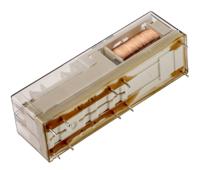 sr6d4024 TE Connectivity PCB Mount Force Guided Relay, 24V dc Coil Voltage, 4 Pole, DPDT