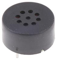 754-2093 RS PRO 8Ω 0.3W Miniature Speaker 15mm Dia. , 5.8mm Lead Length, 15 (Dia.) x 7.5mm