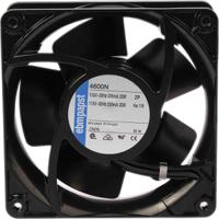 4600n ebm-papst 4000 N Series Axial Fan, 115 V ac, AC Operation, 180m³/h, 18W, 157mA Max, 119 x 119 x 38mm