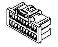 5011894010 Molex Male Connector Housing, 1mm Pitch, 40 Way, 2 Row