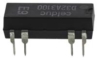 d32a3100 Celduc PCB Mount Reed Relay, 5V dc Coil, DPST, 100V dc Max, 200Ω