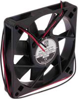 541-5261 RS PRO Axial Fan, 24 V dc, DC Operation, 39.1m³/h, 3.6W, 80mA Max, 80 x 80 x 15mm