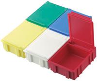 smd-box-n-3-2-2-7-7 Licefa Green ABS Compartment Box, 21mm x 56mm x 42mm