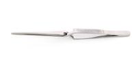 136-9856 RS PRO 165 mm, Stainless Steel, Blunt; Round; Serrated, Tweezers