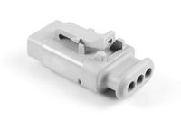 atm06-3s-sr01gy Amphenol Industrial, ATM Automotive Connector Plug Grey Cable Mount 3 Way, Crimp Termination ATM06-3S-SR01GY