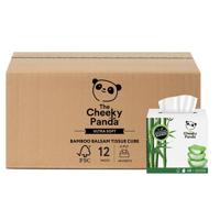 balscubt4px12 BALSAM White Facial Tissues, Box of 48