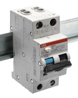 2csr255180r1204-ds201-c20-a30 ABB RCBO, 20A Current Rating, 2P Poles, 30mA Trip Sensitivity, Type C, System Pro M Compact Range