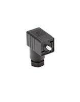 933138100-gds-207-black Hirschmann GDS 2P+E DIN 43650 C, Female Solenoid Valve Connector, 250 V ac/dc Voltage