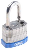 xr0041-40ka1 ABUS Key Weatherproof Steel Padlock, Keyed Alike, 6.7mm Shackle, 44mm Body