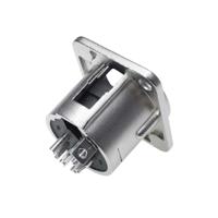208-5200 RS PRO Panel Mount XLR Connector, Male, 50 V, 7 Way, Silver Plating