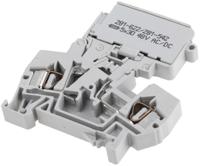 281-622281-542 WAGO 281-622/281-542 281 Series Grey, 4mm², Single-Level, Cage Clamp Termination, Fused