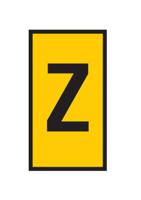 561-02264-wic2-z-pa66-ye HellermannTyton WIC Snap On Clip On Cable Marker, Yellow, Pre-printed "Z", 2.8 → 3.8mm Cable, for Cables and