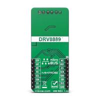 mikroe-4639 MikroElektronika Stepper 15 Click Stepper Motor Driver for DRV8889A for mikroBUS Socket