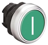 lpcb1113 Lovato Platinum Series Green Spring Return Push Button Head, 22mm Cutout, IP66, IP67, IP69K