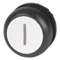 216635-m22s-dr-w-x1 Eaton Push Button, Latching, Panel Mount, 22.5mm Cutout, IP66, IP67, IP69K