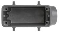 09300161520 HARTING Han B Heavy Duty Power Connector Hood, PG21 Thread, Side Entry