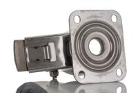 8477uoo100p62 Tente Braked Swivel Castor Wheel, 200kg Capacity, 100mm Wheel