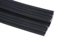 2660680 RS PRO 3m Black Cable Cover in Rubber, 14mm Inside dia.