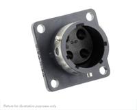 utgx0124p Souriau Sunbank by Eaton, UTGX 4 Way Flange Mount Circular Connector Plug, Socket Contacts,Shell Size 12, Bayonet,