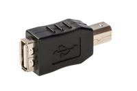 495-5342 RS PRO USB A Female to USB B Male Adapter