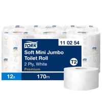 110254 Tork 12 rolls of 850 Sheets Toilet Roll, 2 ply