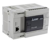 fx3ge-24mres Mitsubishi FX3GE Series PLC CPU for Use with FX3 Series, Relay Output, 14-Input, DC Input