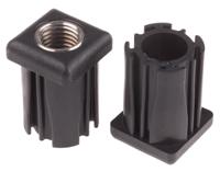 235-0947 RS PRO Square Nylon Tube Insert, 500kg Static Load Capacity