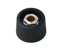 a3123639 OKW 23mm Black Potentiometer Knob for 6.35mm Shaft Round Shaft, A3123639