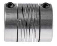 725252828 Huco Beam Coupling, 25mm Outside Diameter, 8mm Bore, 31.8mm Length Coupler