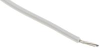 207-5296 RS PRO White 0.33mm² Hook Up Wire, 22 AWG, 7/0.2 mm, 100m, SR-PVC Insulation