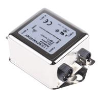 fn2060-6-06 Schaffner, FN2060 6A 250 V ac/dc 400Hz, Chassis Mount EMI Filter, Fast-On, Single Phase