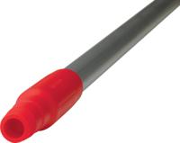 29594 Vikan Red Anodised Aluminium, Polypropylene Mop Handle, 1.46m