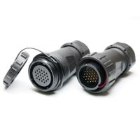 304-336 RS PRO Circular Connector, 24 Contacts, In-Line Cable Mount, SP29 Connector, Plug, Socket, Male/Female, IP68, SP29