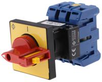 kg20at203gba011ft2 Kraus & Naimer 3P Pole Panel Mount Isolator Switch - 25A Maximum Current, 7.5kW Power Rating, IP65