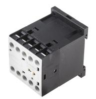 11bg1210d024 Lovato Orange BG Contactor, 24 V dc Coil, 3-Pole, 12 A, 5.5 kW, 3NO + 1NO, 600 V ac