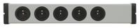 0200x02052301 Bodo Ehmann Type E - French 5 Gang Power Distribution Unit, 1.5m Cable, 16A, 250 V