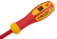 125-3088 RS PRO Pozidriv Insulated Screwdriver, MOD1 Tip, 80 mm Blade, VDE/1000V, 180 mm Overall