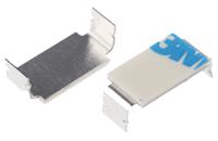 475-164 RS PRO Natural Aluminium Clip with foldable legs, 10mm Max. Bundle