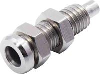 208-0302 RS PRO Silver Female Banana Socket, 4 mm Connector, Solder Termination, 24A, 30V, Nickel Plating