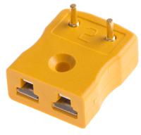769-1262 RS PRO Miniature Miniature PCB Socket Connector for Use with Type K Thermocouple, 4mm Probe, ANSI, RoHS Compliant