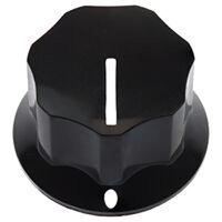 acckps2015nlr14 Vishay 20mm Black Potentiometer Knob for 1/4in Shaft Screw Fix, ACCKPS2015NLR14